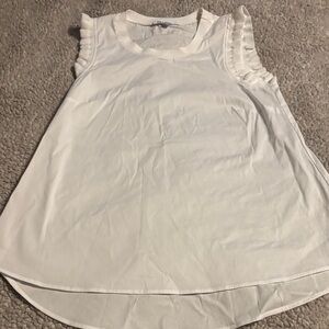 DR2 Sleevless White Blouse